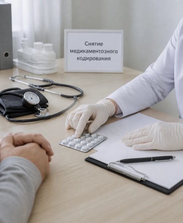 Снятие медикаментозного кодирования в Братске от 5102 р. | Медзона